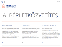 Tablet Screenshot of kiado.com